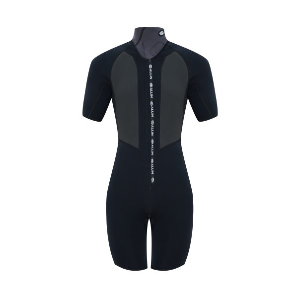 3/2mm Mens Back Zip Short Suits - Image 4