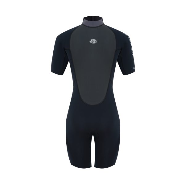 3/2mm Mens Back Zip Short Suits - Image 3
