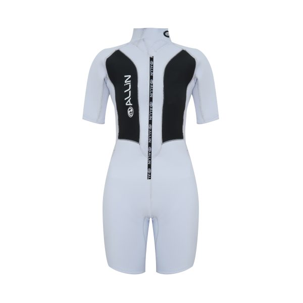3/2mm Womens Back Zip Short Suits - Image 8