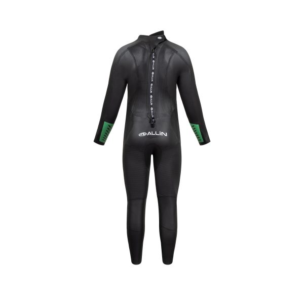 5/4/3mm Mens Back Zip Premium Triathlon Wetsuits - Image 2